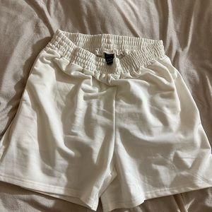 White shorts